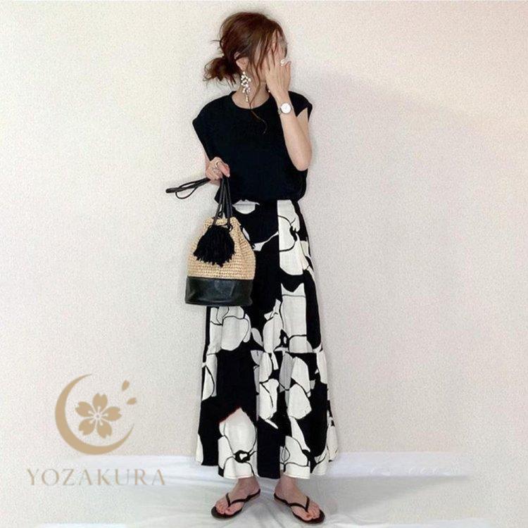 セットアップ レディース 夏 春 カットソー 半袖 トップス Tシャツ