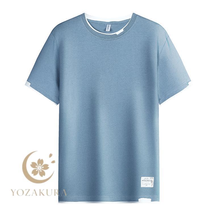 メンズ 半袖tシャツ 半袖 Tシャツ T-shirt 涼しい カットソー