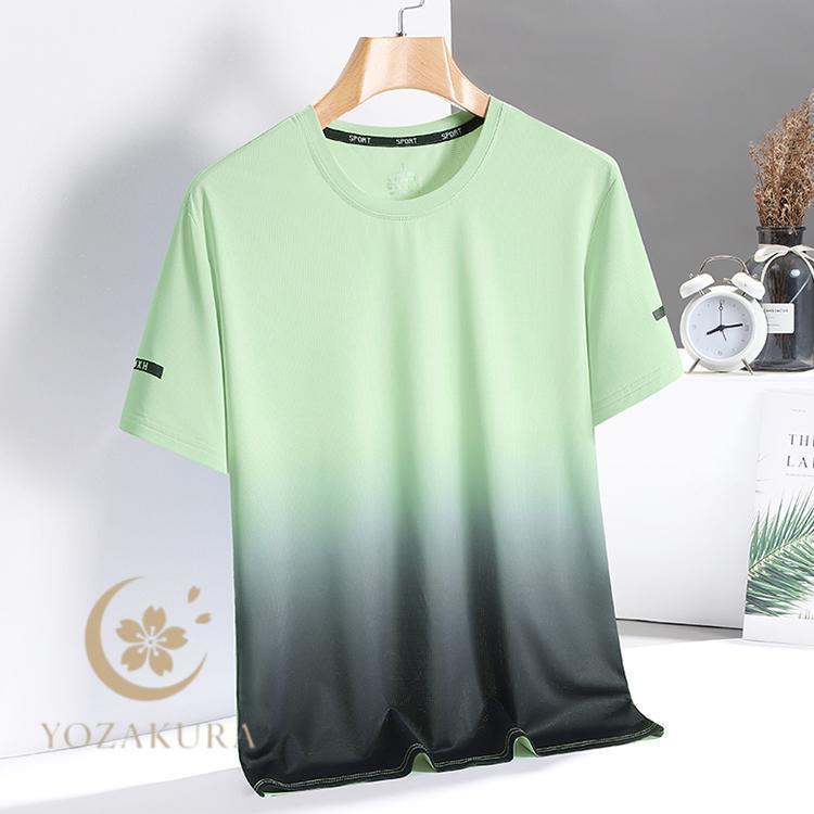 半袖tシャツ メンズ tシャツ スポーツウェア 半袖 接触冷感 涼しい