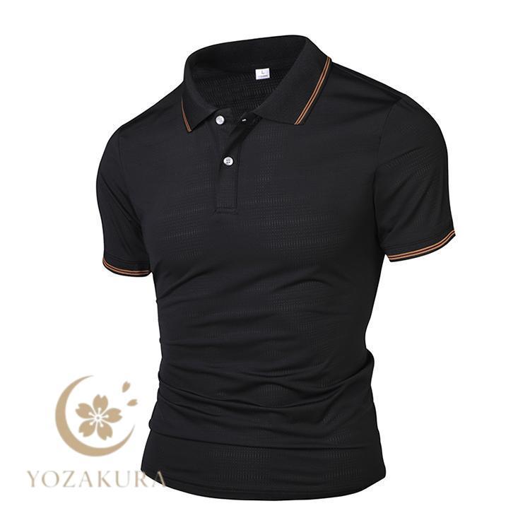 メンズ ポロシャツ 半袖 ゴルフ ゴルフシャツ POLOシャツ ゴルフウェア