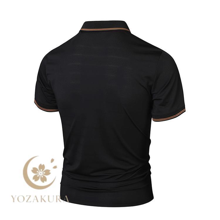 メンズ ポロシャツ 半袖 ゴルフ ゴルフシャツ POLOシャツ ゴルフウェア