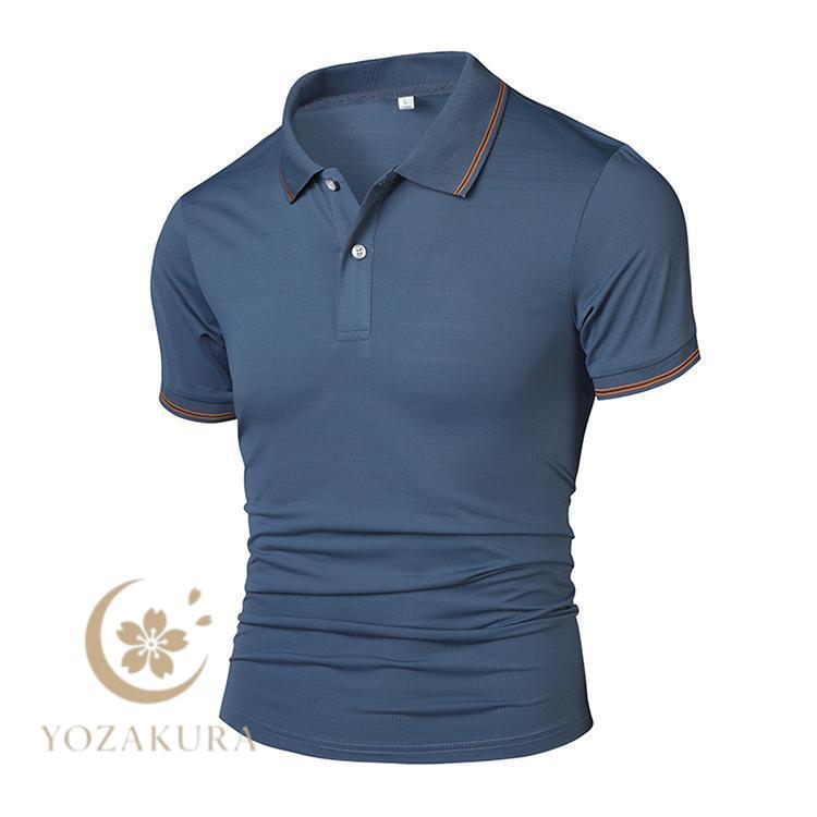メンズ ポロシャツ 半袖 ゴルフ ゴルフシャツ POLOシャツ ゴルフウェア
