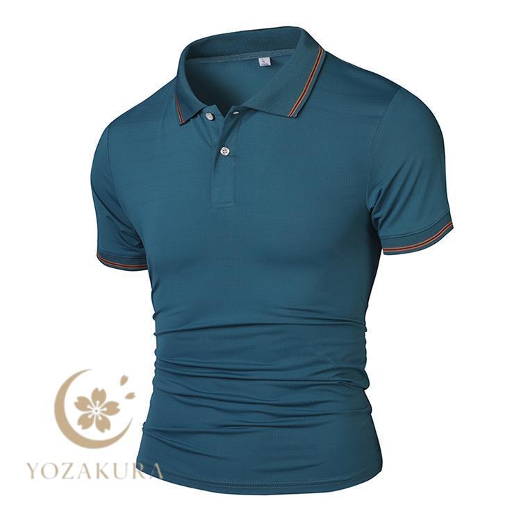 メンズ ポロシャツ 半袖 ゴルフ ゴルフシャツ POLOシャツ ゴルフウェア