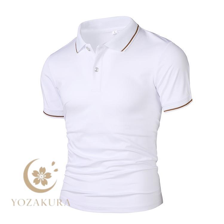 メンズ ポロシャツ 半袖 ゴルフ ゴルフシャツ POLOシャツ ゴルフウェア