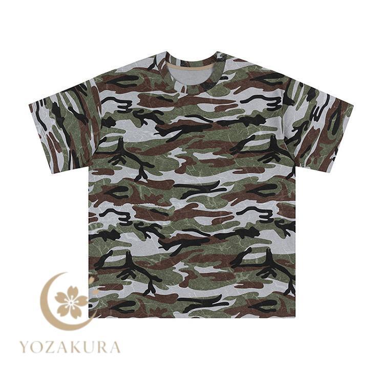 メンズ 半袖 Tシャツ 半袖tシャツ 迷彩 カットソー スポーツ メンズ