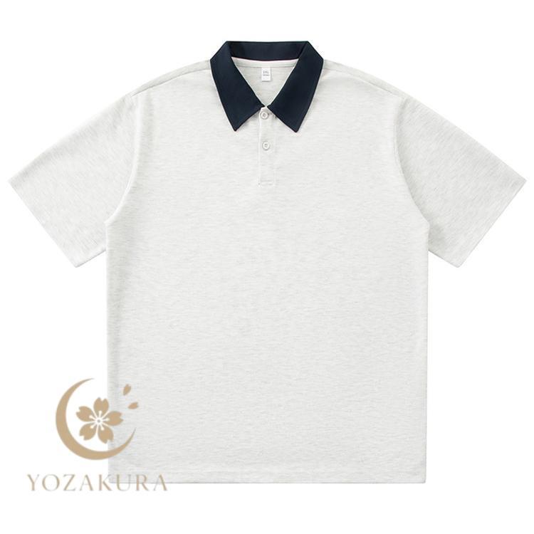 リザーブド ポロシャツ 2XL ポロ襟 半袖 ダイヤ柄 黒白 ゆったり 希少 半袖 メンズ ポロシャツ ポロ POLO ゴルフ スポーツ お兄系 涼しい