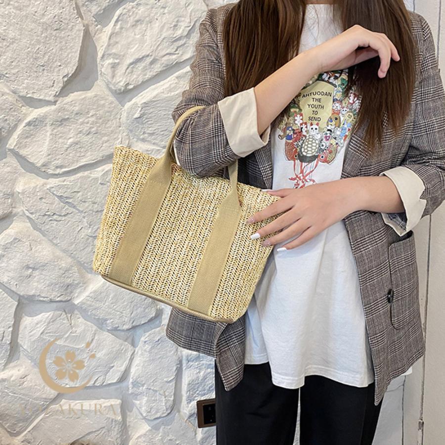 レディース　かごバック かごバッグ バッグ レディース 鞄 カバン 編み編み 送料無料