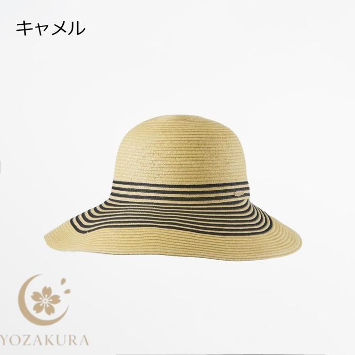 ペーパーハット 麦わら帽子 レディース ハット ストローハット 夏用
