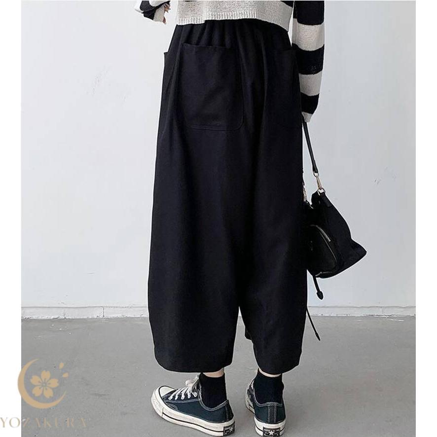 ボールパンツ ワイドパンツ 九分丈 レディース 大きいサイズ