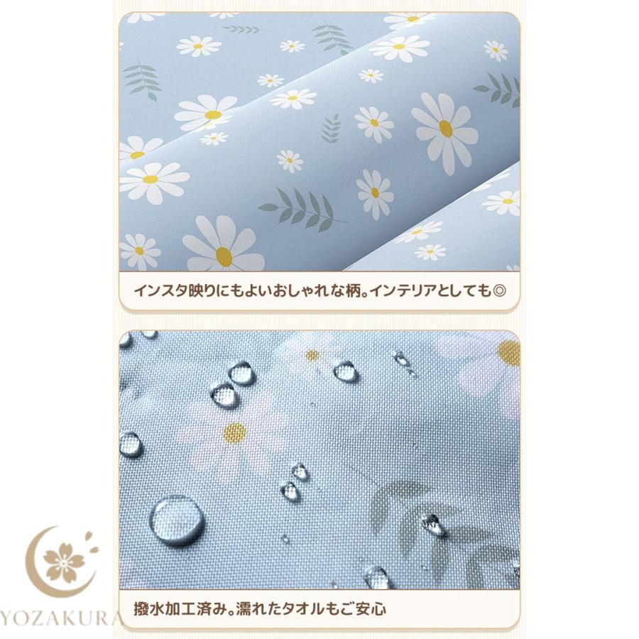 蓋付き収納箱 3サイズ 収納ケース 収納ボックス 大容量 花柄 撥水 防塵