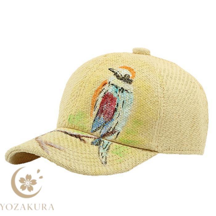 麦わらキャップ カーブキャップ メンズ レディース キャップ 帽子 春