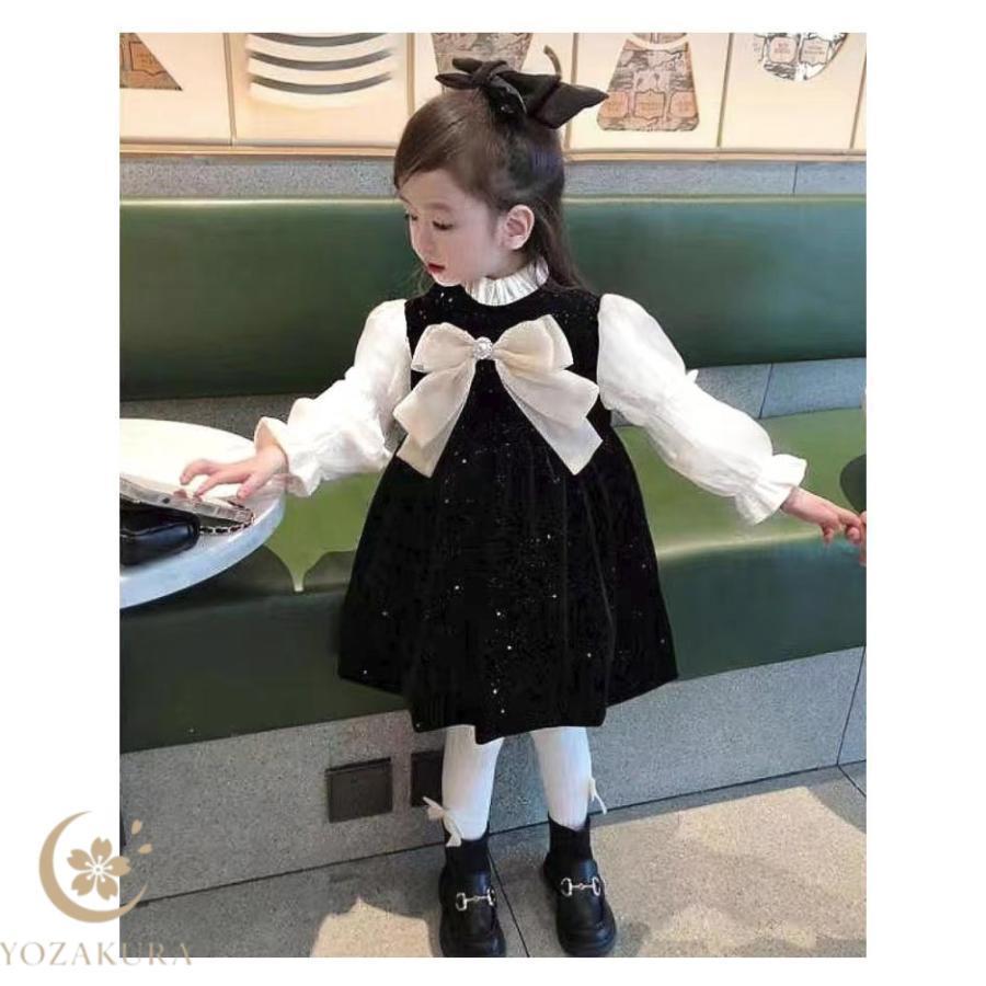 ドレス ベビー フォーマル キッズ きれいめ 春夏秋 ワンピース 女の子