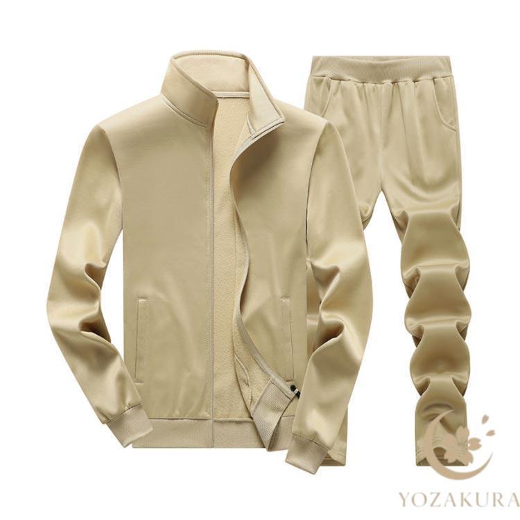 ジャージ 上下セット メンズ スポーツウエア セットアップ 秋服