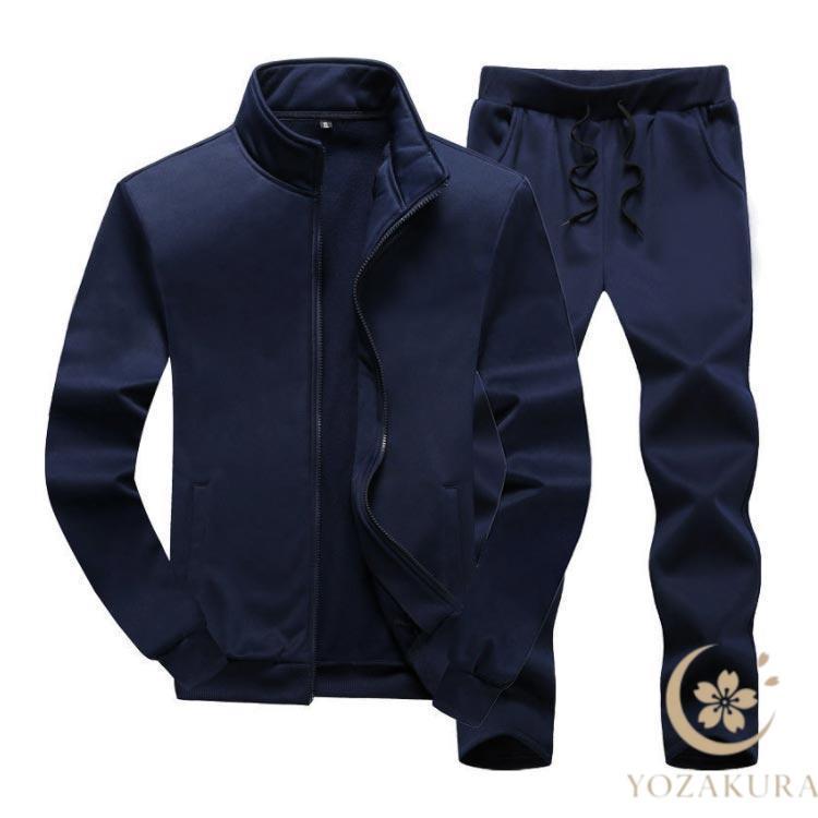 YOSAウェア 上下セット3L ジャージ 上下セット メンズ スポーツウエア セットアップ 秋服