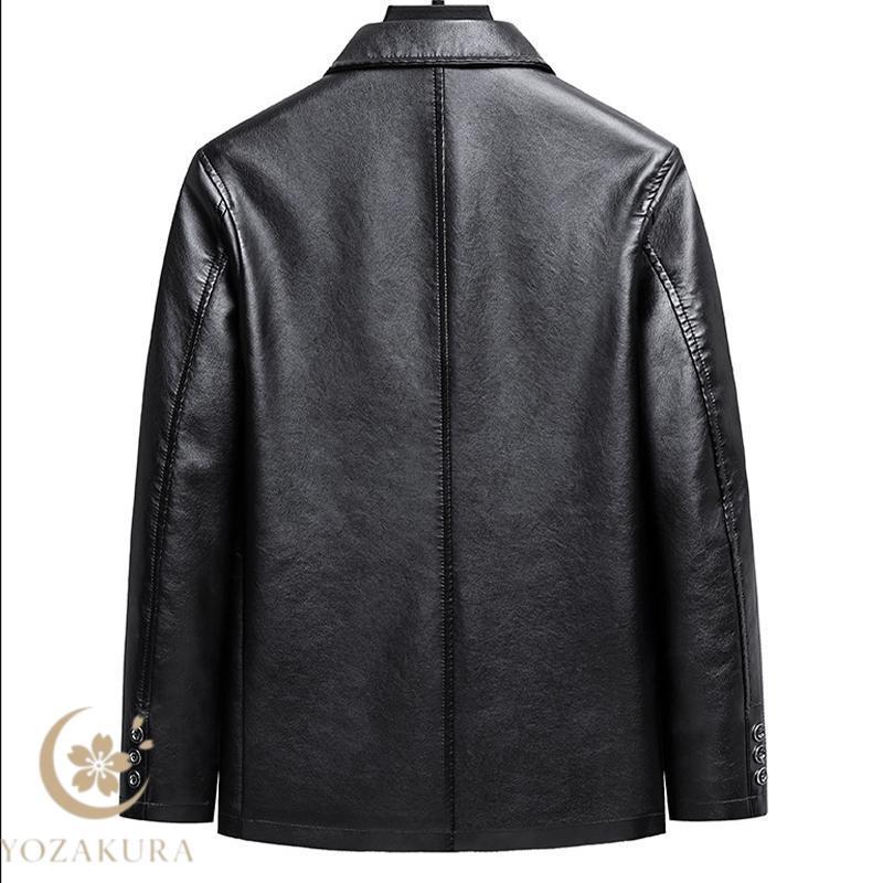 ライダースジャケット メンズ レザー ジャケット シングルライダース