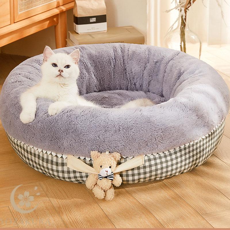 犬ベッド 猫ベッド ペットベッド クッション 犬用 猫用 ふわふわ 暖か