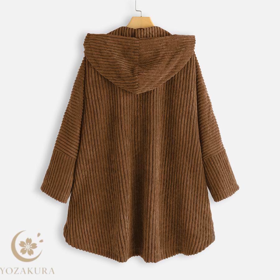 ファーコート レディース ファージャケット コート アウター フード