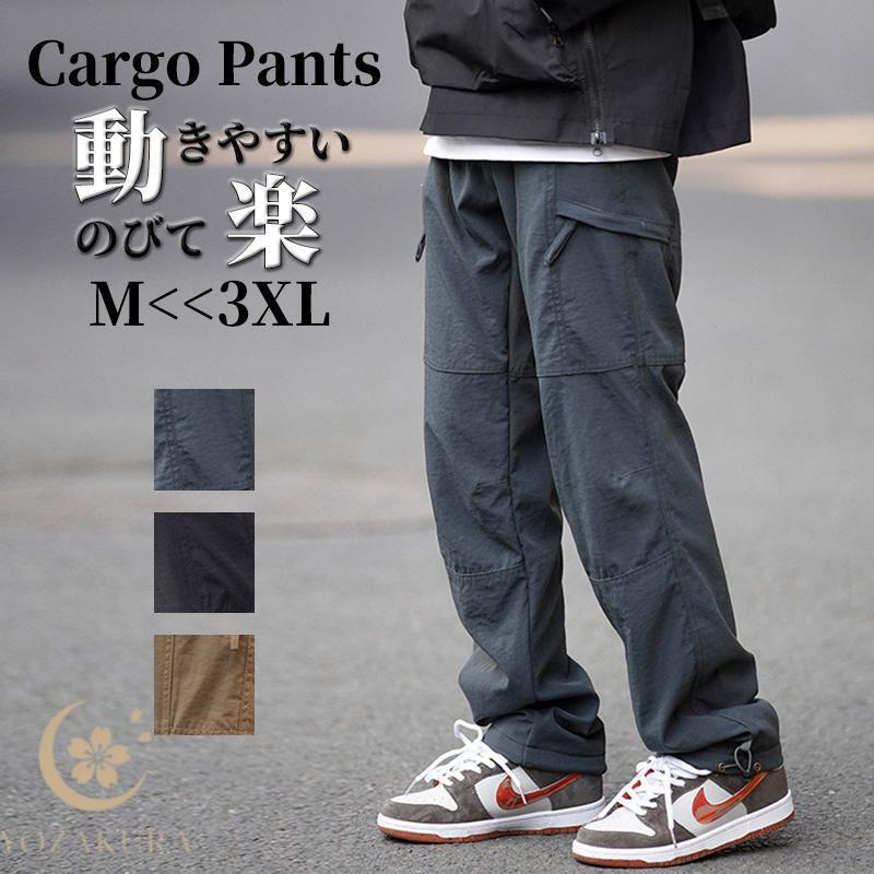 カーゴパンツ メンズ 多機能 作業着 ワークパンツ 作業ズボン