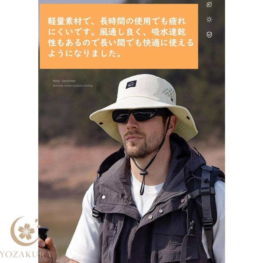 テンガロンハット メンズ ハット 帽子 クリップ メッシュ フィッシング