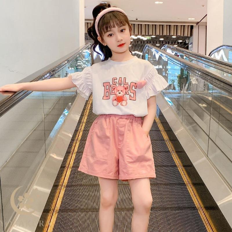 半袖Tシャツ ショットパンツ 2点セット 可愛い 女の子 夏 お出かけ