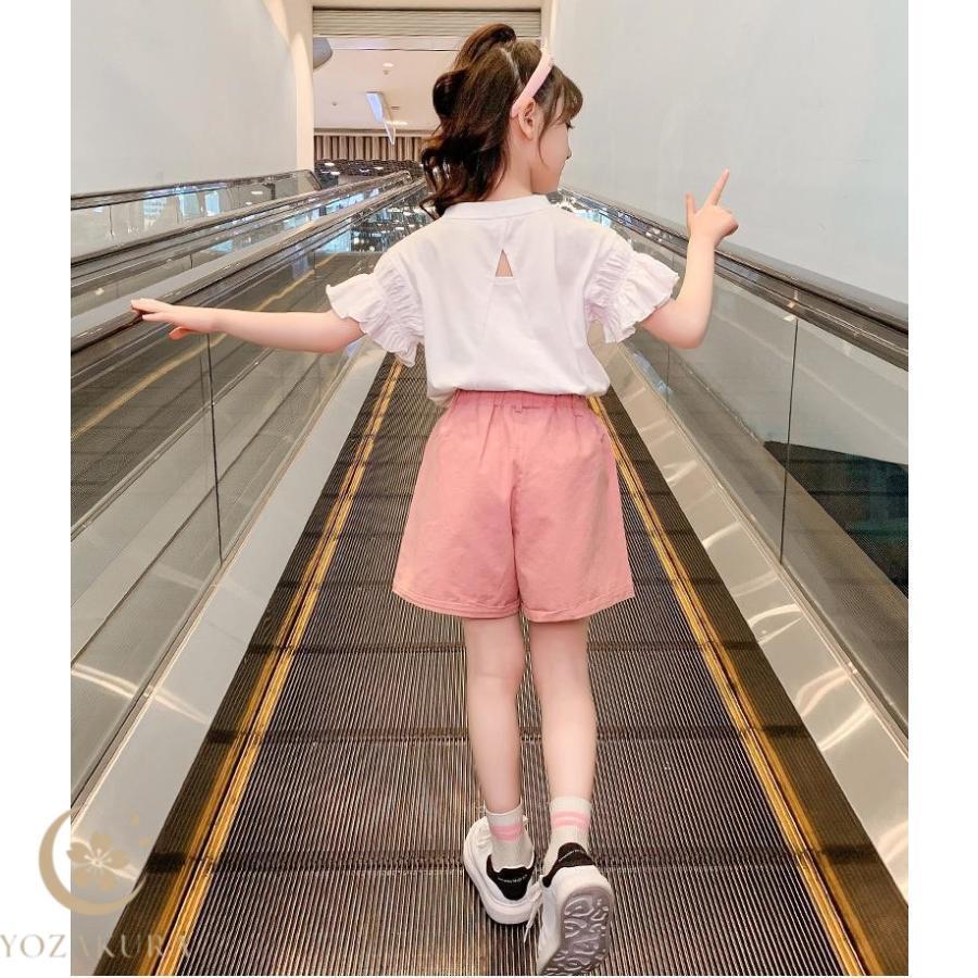 女の子まとめ売り 女の子セット 美品 大量 夏服 半袖 ショートパンツ 半袖Tシャツ ショットパンツ 2点セット 可愛い 女の子 夏 お出かけ