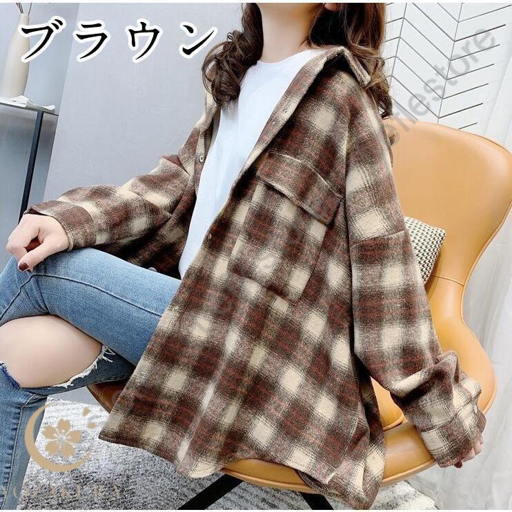 シャツジャケット アウター 秋 レディース ジャケット 体型カバー