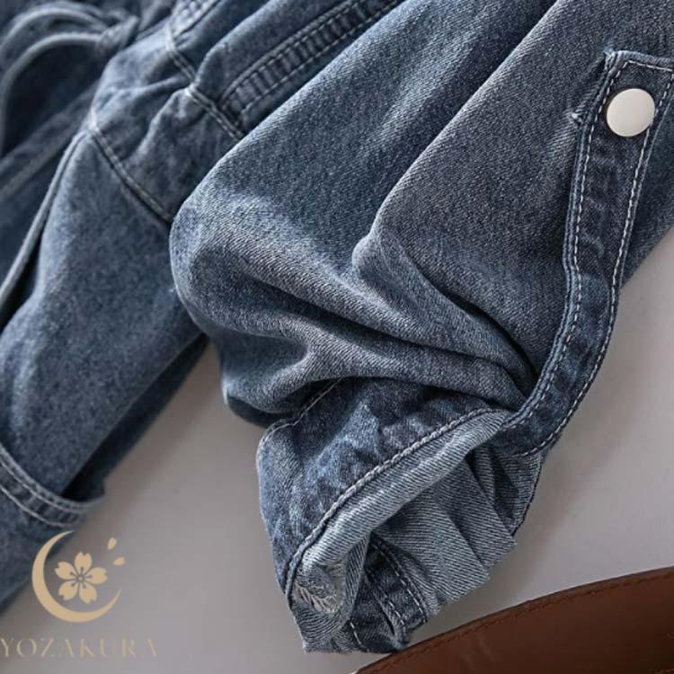  JEANS フード付きロングワンピース フード付き ロングワンピース レディース ワンピース 送料無料・メール