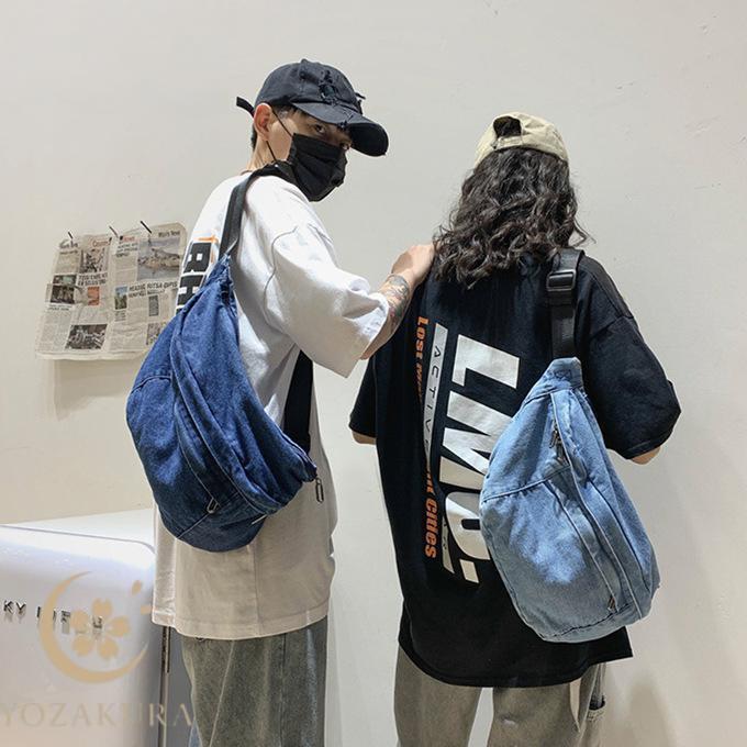 デニム ショルダーバッグ ミニショルダー 斜め掛け ショルダーポーチ