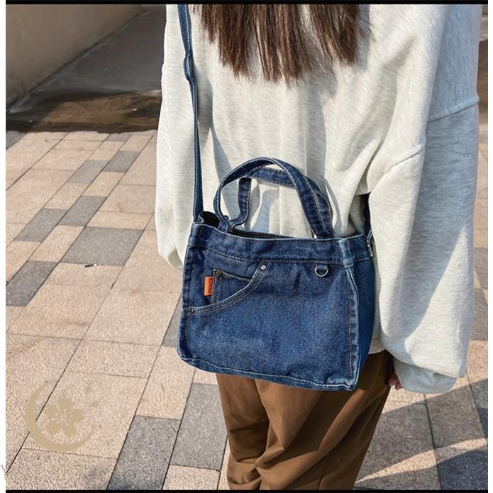 ジーパン バッグ 2way デニム ミニ ショルダーバッグ Gパン gパン 男女 