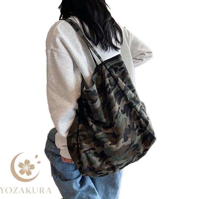 MARCIOLONA カモフラ柄バッグ RRL(ダブルアールエル) カモフラ柄トートバッグ Camo Twill Tote カモ