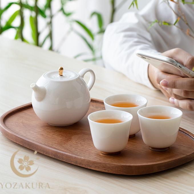 木製トレー お茶トレー カフェ コーヒー トレー キッチントレー 天然木