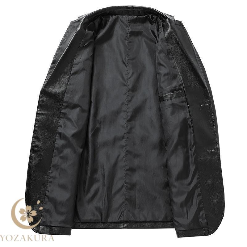 ライダースジャケット メンズ レザー ジャケット シングルライダース