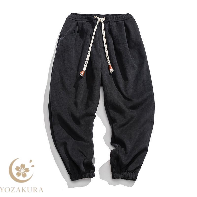 サルエルパンツ メンズ 冬 ジョガーパンツ ワイドパンツ サルエル