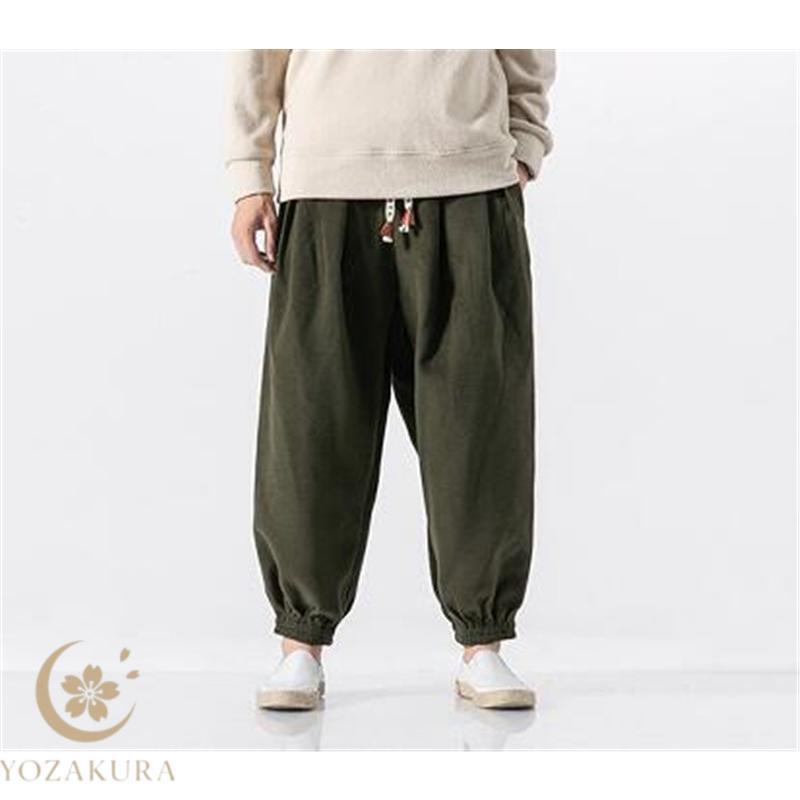 サルエルパンツ メンズ 冬 ジョガーパンツ ワイドパンツ サルエル