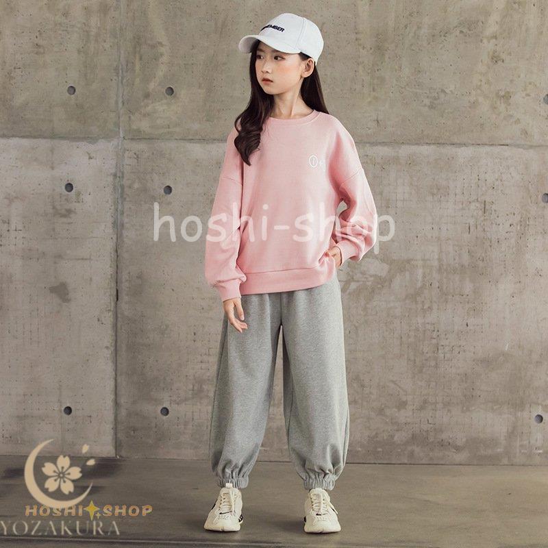 ジャージ スウェット 子供 女の子 秋服 冬 スポーツ ジム 2点セットアップ 春 運動会 キッズ トレーニングウェア 上下 スポーツウェア 中学生 高校生の画像
