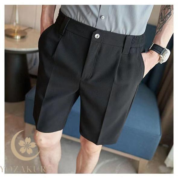 涼しい スラックス クールビズ メンズ 薄手 軽量 速乾 大きいサイズ