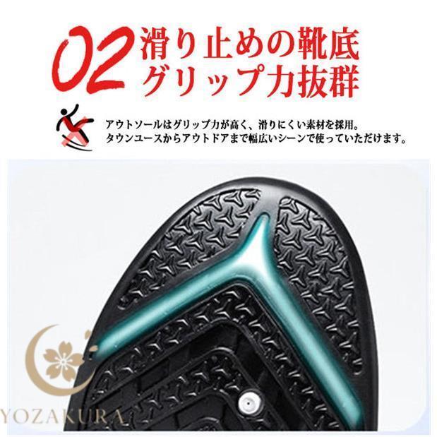 ランニングシューズ スニーカー メンズ 履きやすい 歩きやすい 滑り
