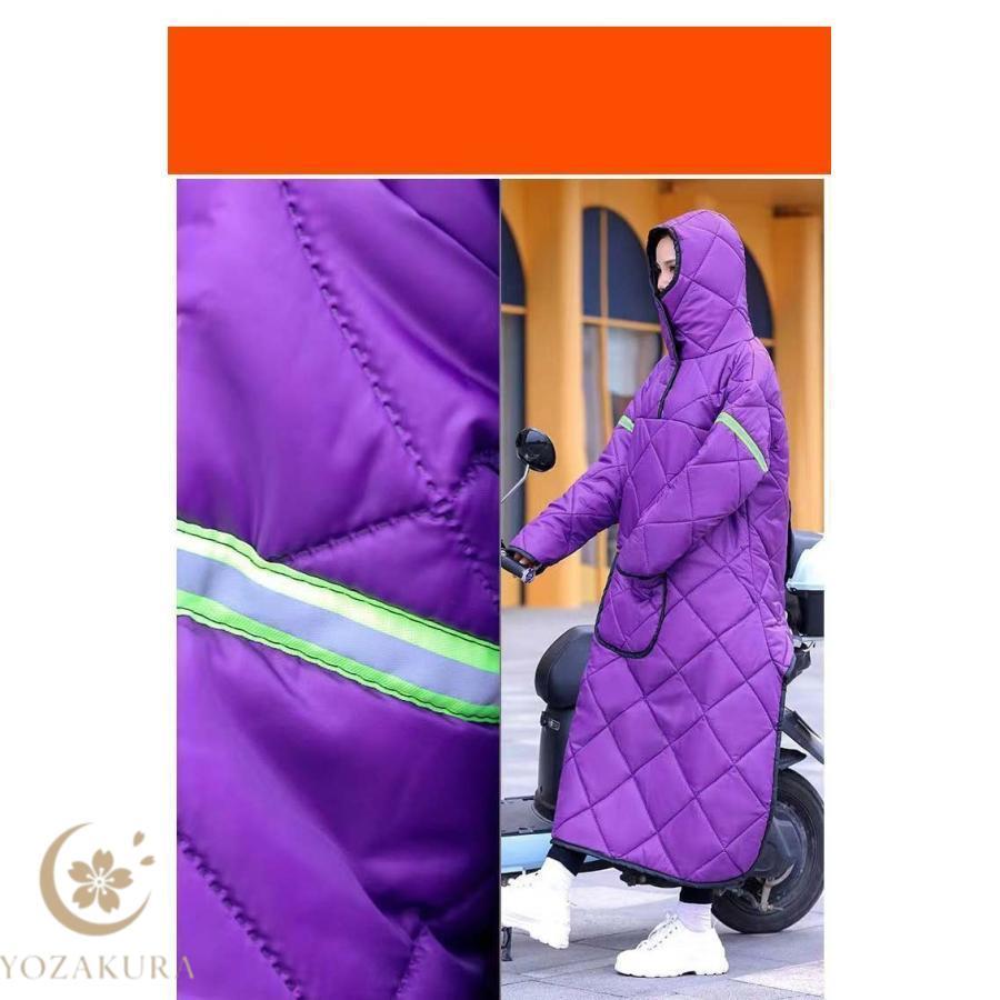 バイク レッグカバー ロング スクーター 専用 手袋付き オートバイ専用