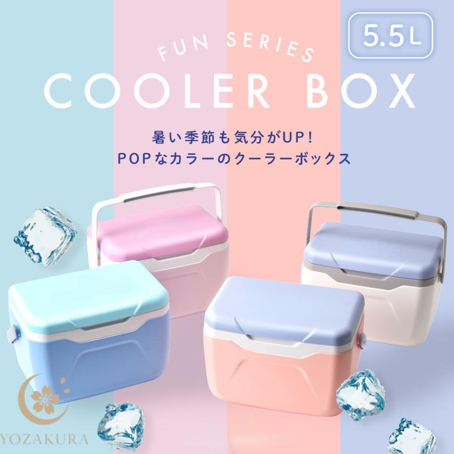 クーラーボックス 小型 ハード 5.5L 4色 釣り 部活 ピクニック