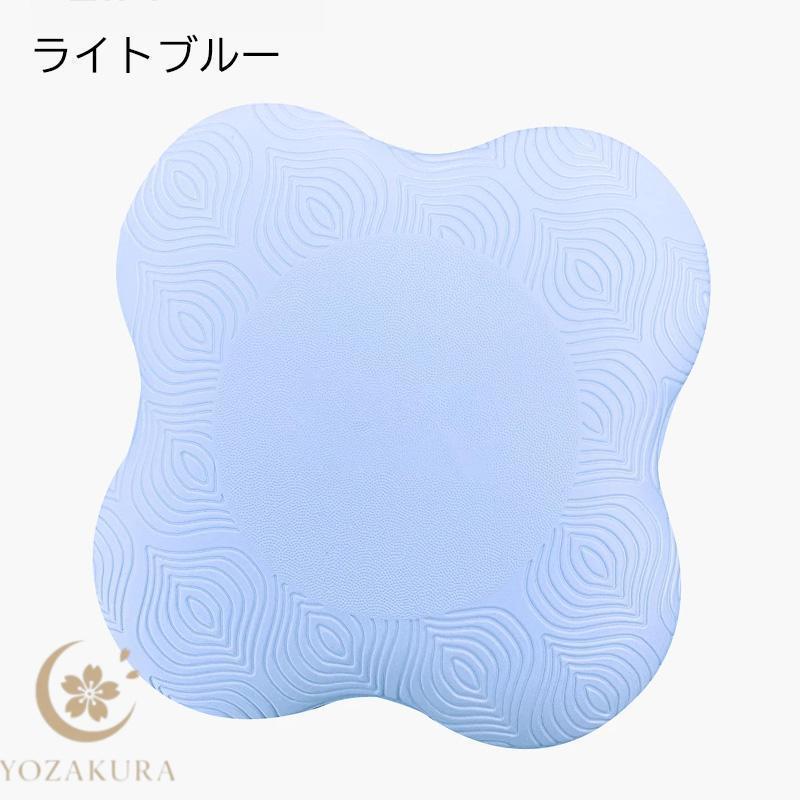 ヨガパッド 肘膝 サポート パッド 2枚セット 2個 ヨガマット