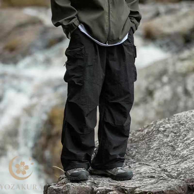 TRU SPEC 極太 迷彩 ワイド カーゴ パラシュート バギーパンツ 裾絞り TRU SPEC 極太 迷彩 ワイド カーゴ パラシュート バギーパンツ