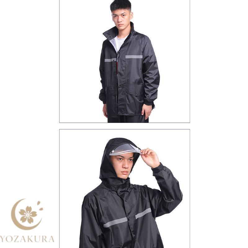 レインウェア 上下セット 男性用 女性用 レインスーツ レインコート