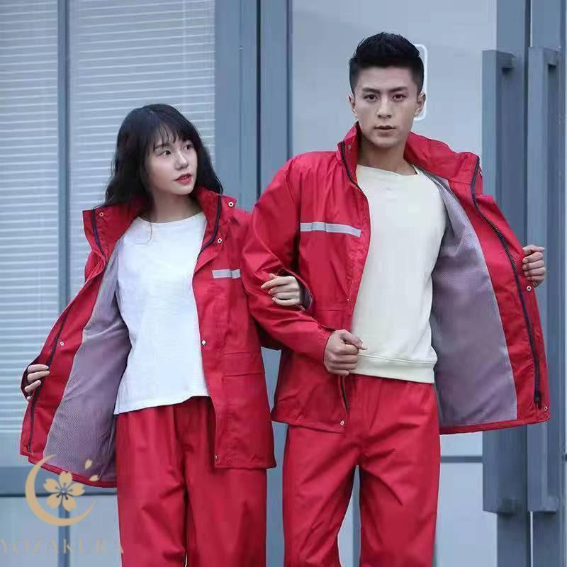 レインウェア 上下セット 男性用 女性用 レインスーツ レインコート