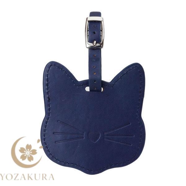 ネームタグ ネームプレート 荷物タグ バッグタグ 猫 タグ ネーム PU