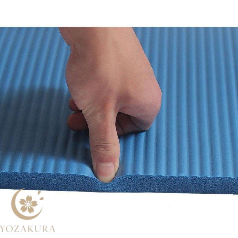 ヨガマット ミニ トレーニングマット 15MM 厚手 小さめ 筋