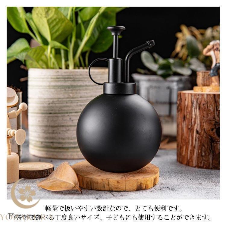 霧吹き おしゃれ 観葉植物 高級感 園芸用霧吹き 500ml ステンレス製