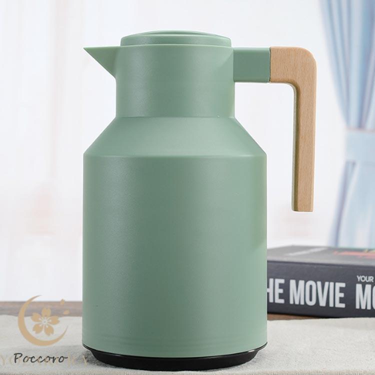 卓上 ポット 1リットル 魔法瓶 リビングポット 保温 保冷 北欧 1000ML