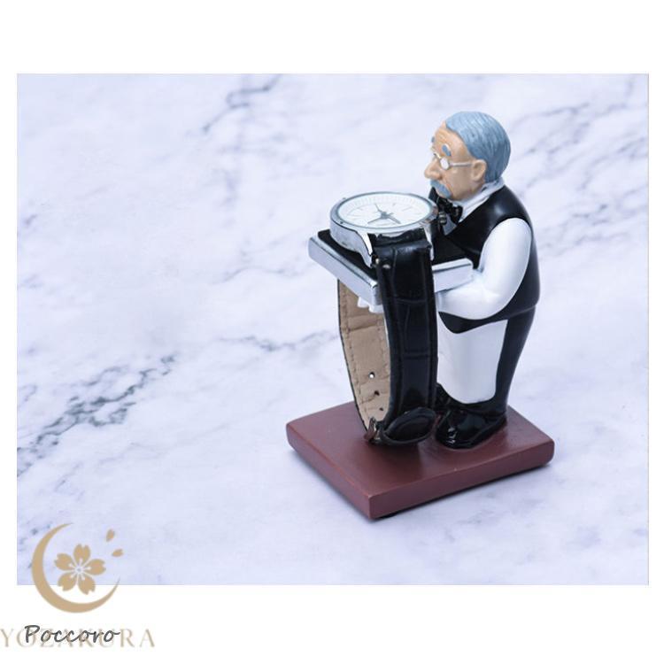 時計台 立体モデル 縮尺1:180 小物入れ 置物 腕時計 スタンド 台座 1本用 時計スタンド ウォッチスタンド 時計置き
