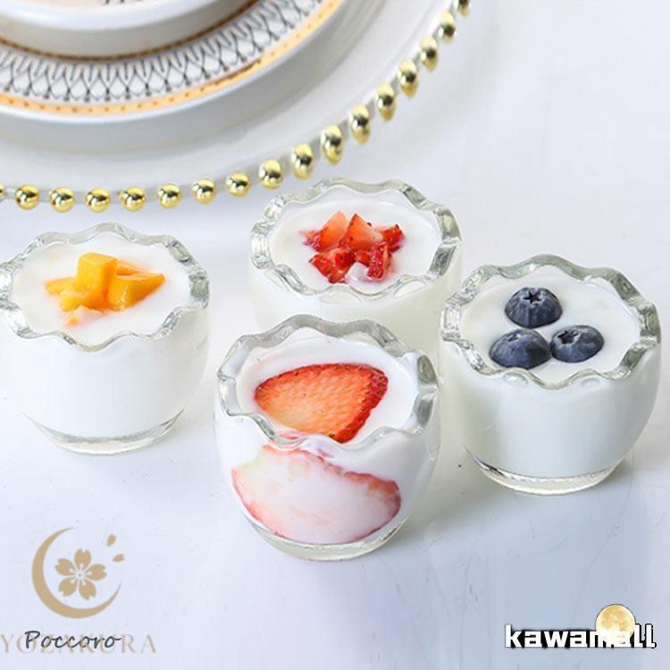 6個セット】プリンカップ 耐熱ガラス プリン容器 プリン型 蓋付き