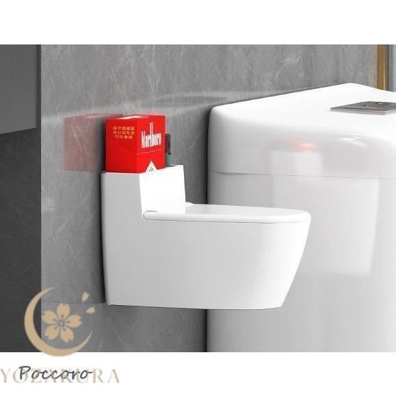 灰皿 卓上 机上 トイレ型 蓋付き タバコ収納 ライター収納 ユニーク